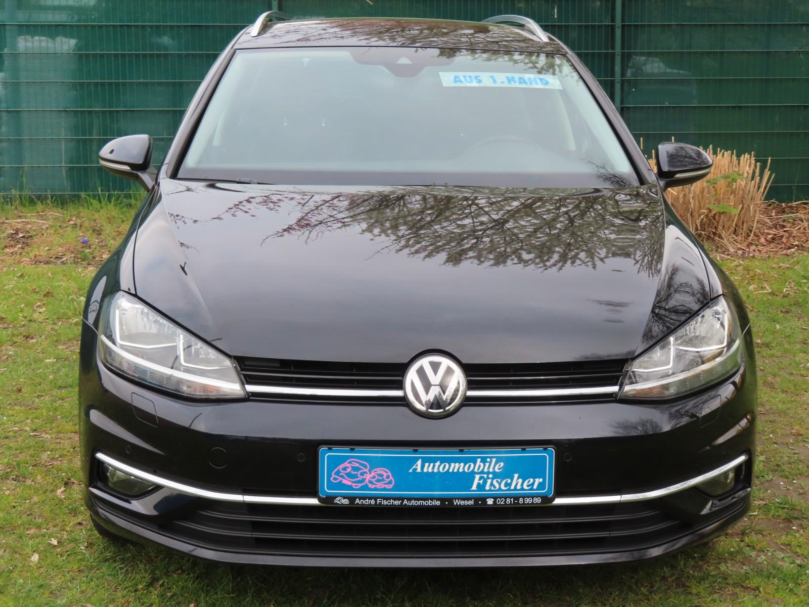 Volkswagen Golf VII Variant Join Schwarz-Navi-1. Hand
