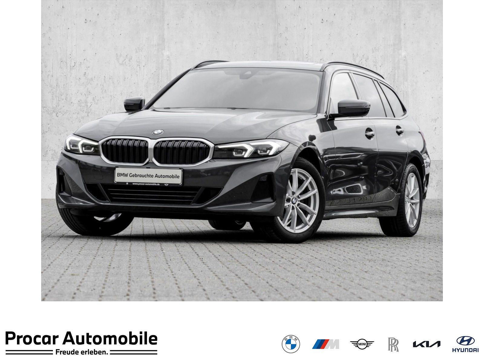 BMW 318d Touring PANO RFK NAVI LED PDC V+H DAB LM