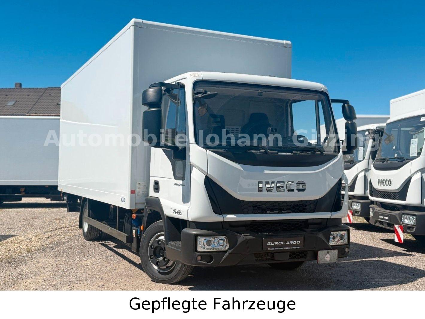 Iveco EUROCARGO 75E21 Koffer/LBW Luftfeder 210 PS 7,5t