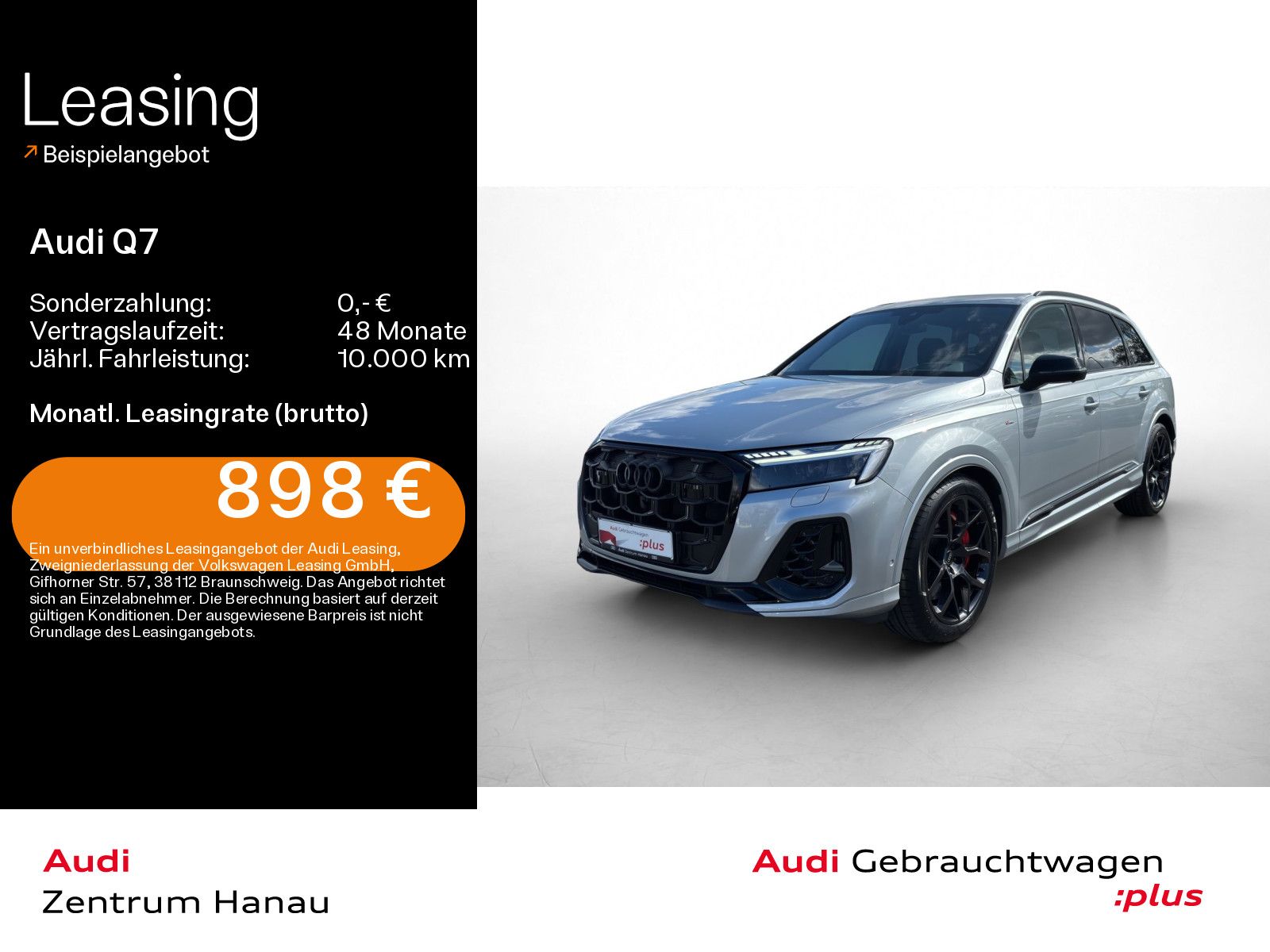 Audi Q7 60 TFSIe quattro S-LINE*LASER*HUD*OPTIK-PAKET