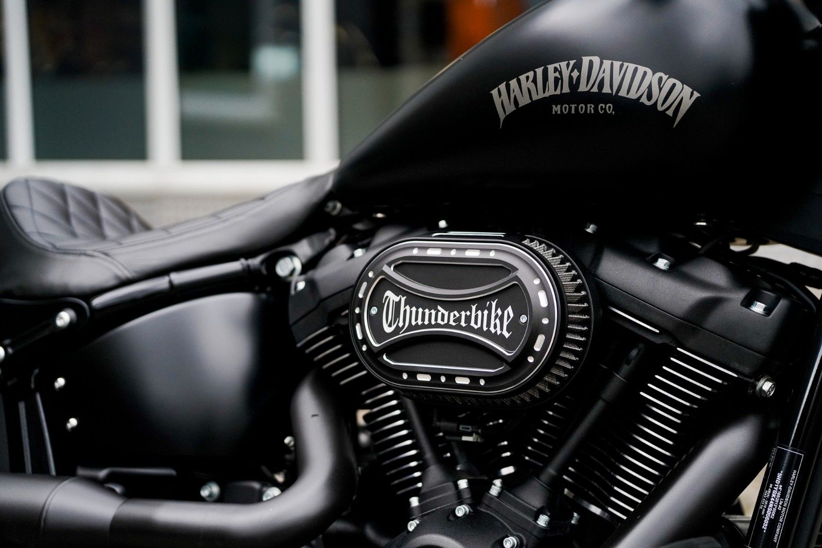 Fahrzeugabbildung Harley-Davidson FLFBS Fat Boy 114 cui - All Black - Jekill - 260