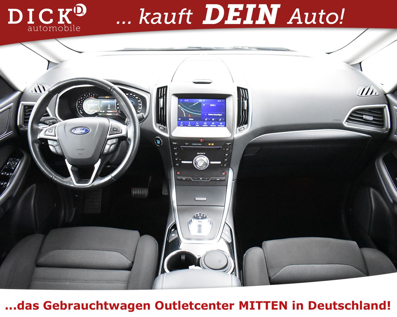 FORD Galaxy 2.0d Aut Titan NAV+KAM+LED+SHZ+AHK+ACC+ - Image 11