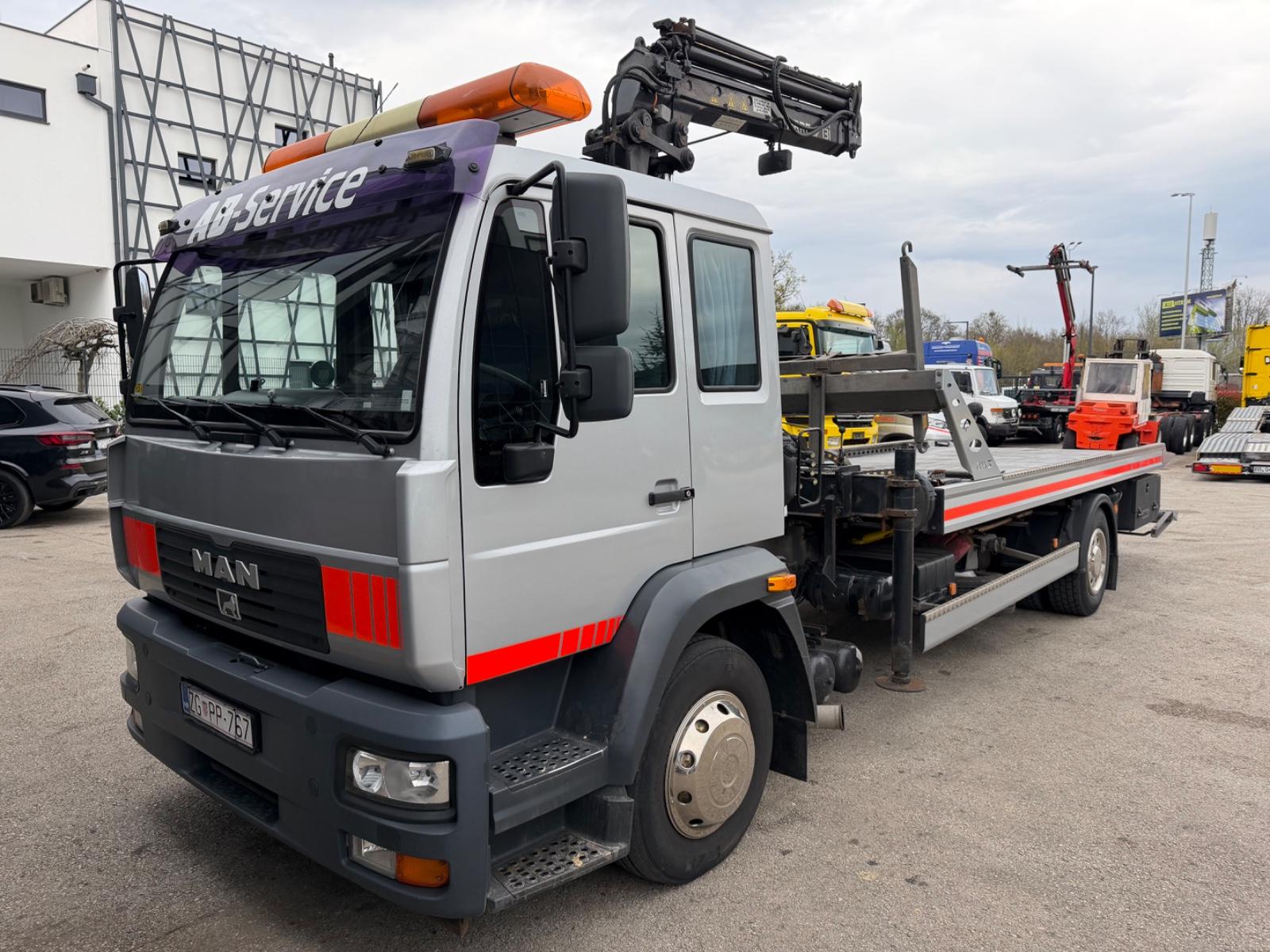 MAN LE 14.220 KRAN 131 OMARS PLATEAO+ BRILLE TOOP