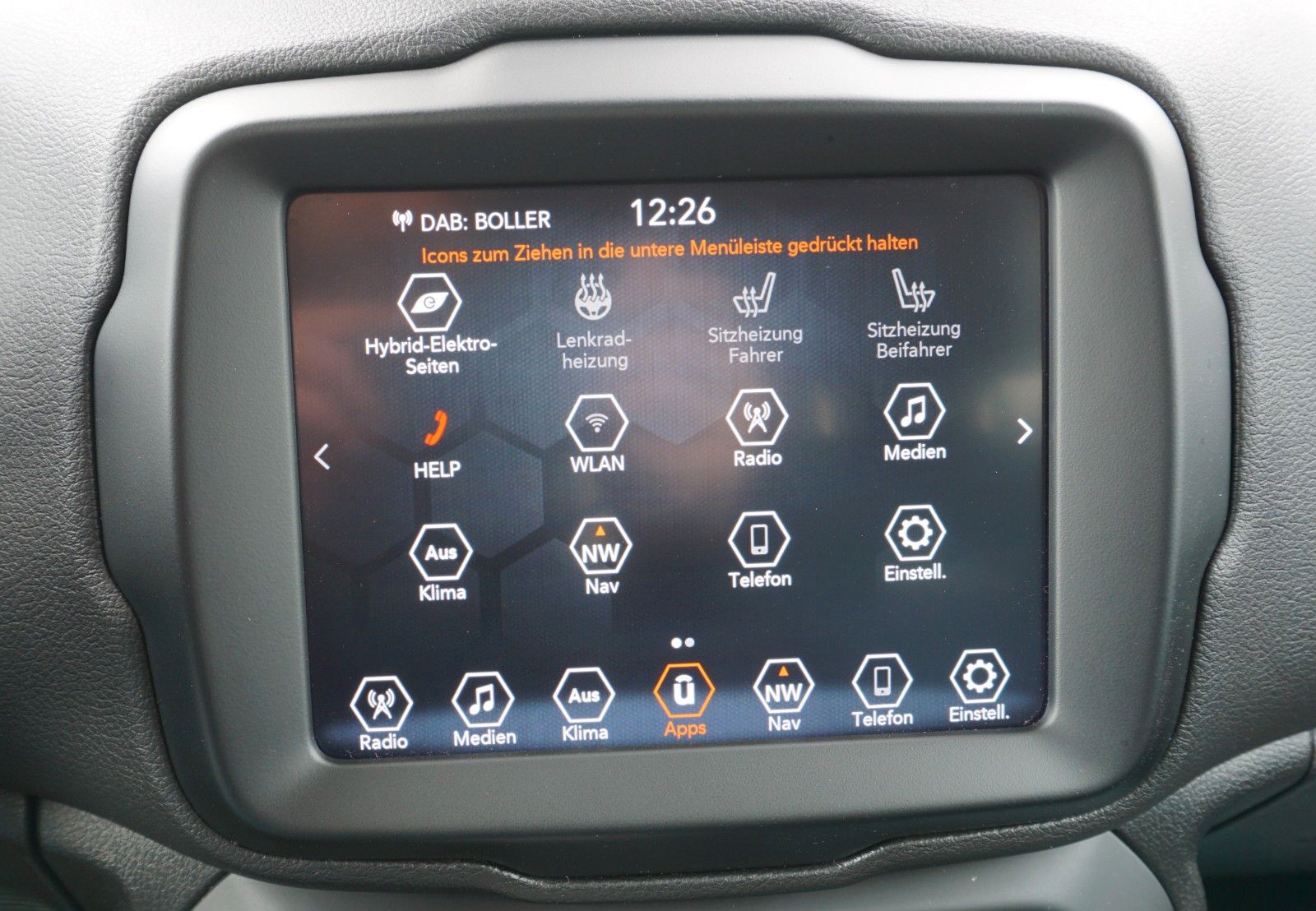 Fahrzeugabbildung Jeep Renegade Longitude Mild-Hybrid FWD, Kamera
