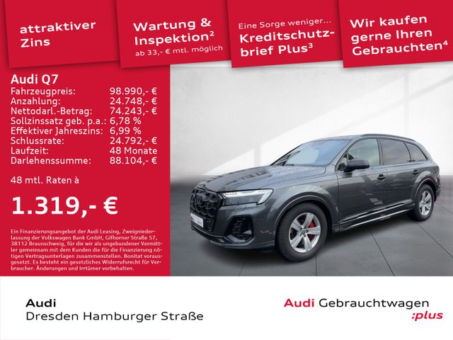 Audi Q7 SUV S line 50 TDI quattro 210(28 6) kW(PS) ti