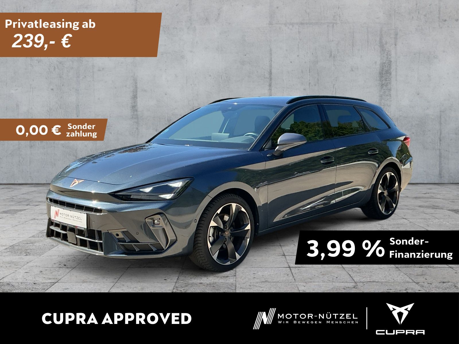 Cupra Leon ST 2.0 TDI DSG LED+NAVI+APP+ACC+SHZ+AHK+RFK