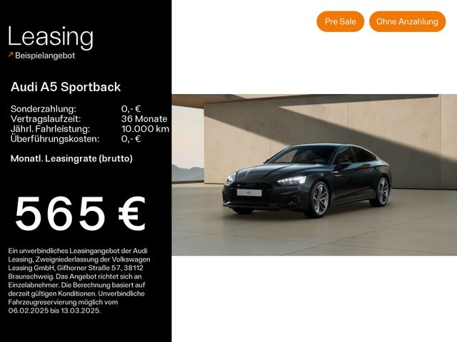 Audi A5 Sportback 40 TFSI qu. S line AHK*Stand*HuD