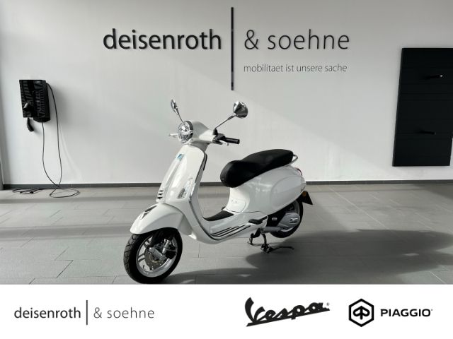 Vespa Primavera 125 Weiß Innocente