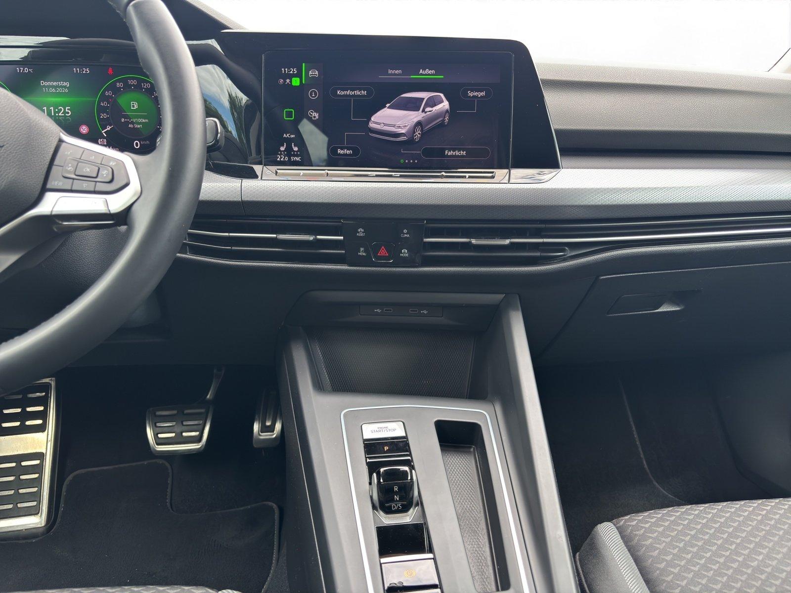 Volkswagen Golf VIII 1.5 eTSI DSG ACTIVE NAVI ACC LED, миниатюра 13