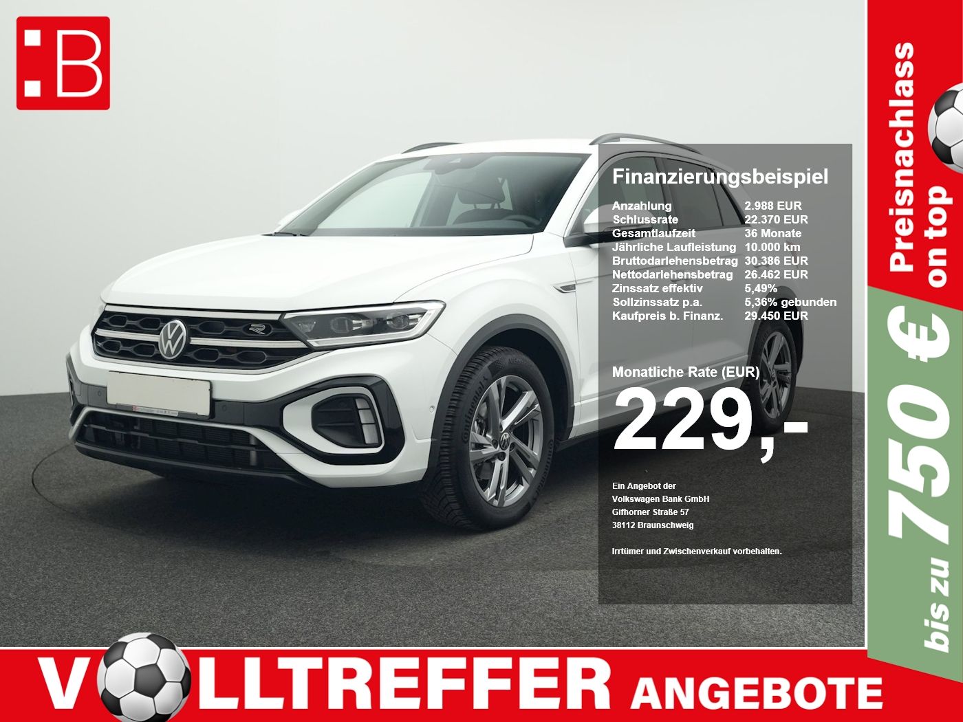 Volkswagen T-Roc 1.5 TSI DSG R-Line LED-PLUS NAVI 3-J-GAR A