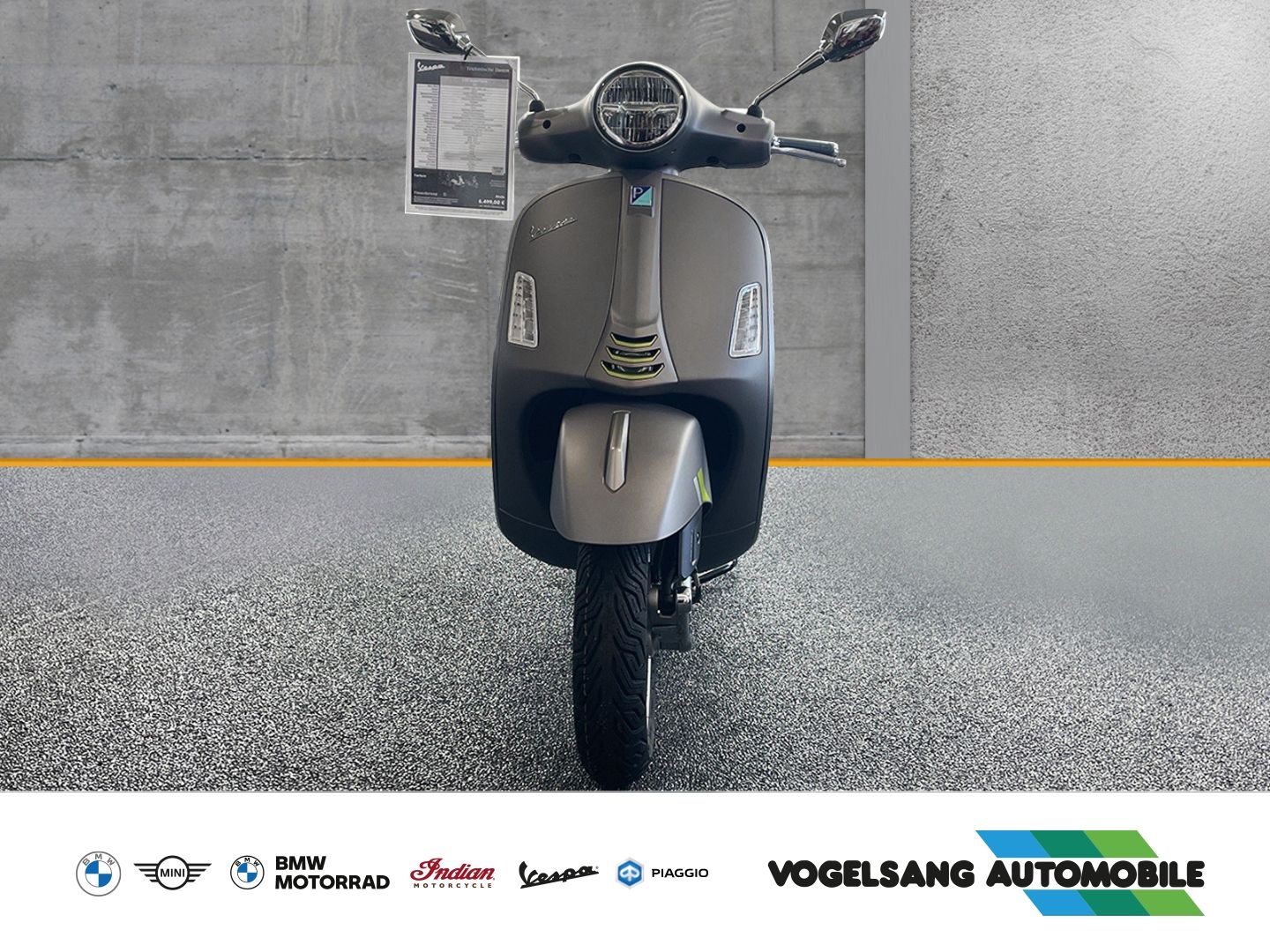 Fahrzeugabbildung Vespa GTS 125 Super Tech HPE, TFT Display, Keyless Rid