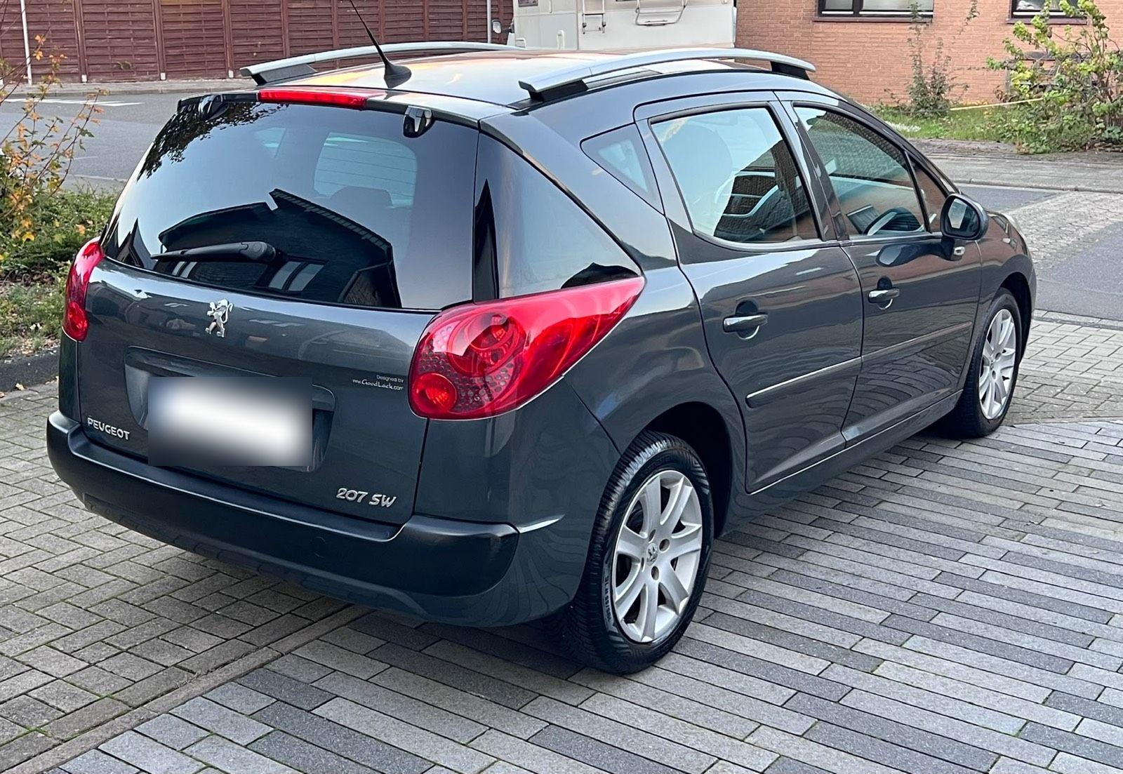 Peugeot 207 2009 — rear view