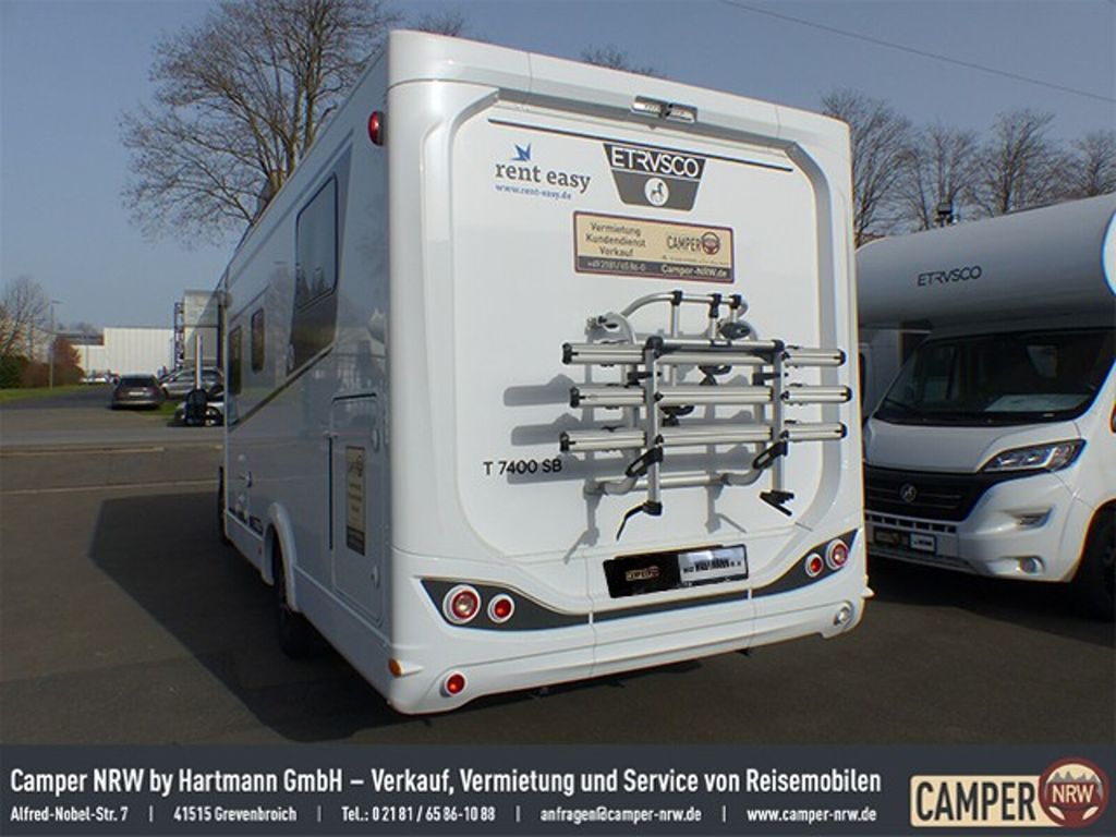 ETRUSCO T 7400 SB Fiat, Complete Selektion, Hubbett