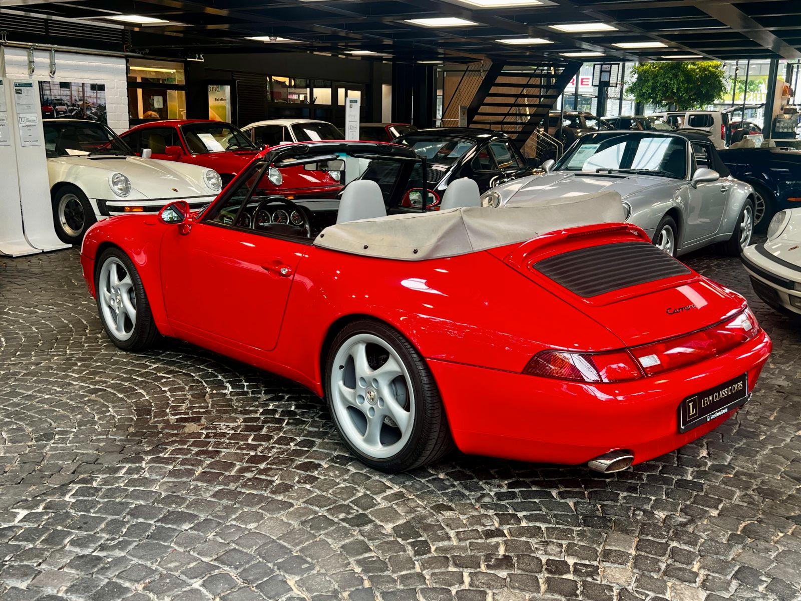 Porsche 993 911 Carrera 2 Cabrio Scheckheft