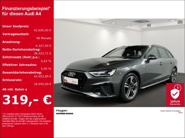 Audi A4 Avant 40 TDI qu. S-tronic LED NAV KAMERA SHZ 