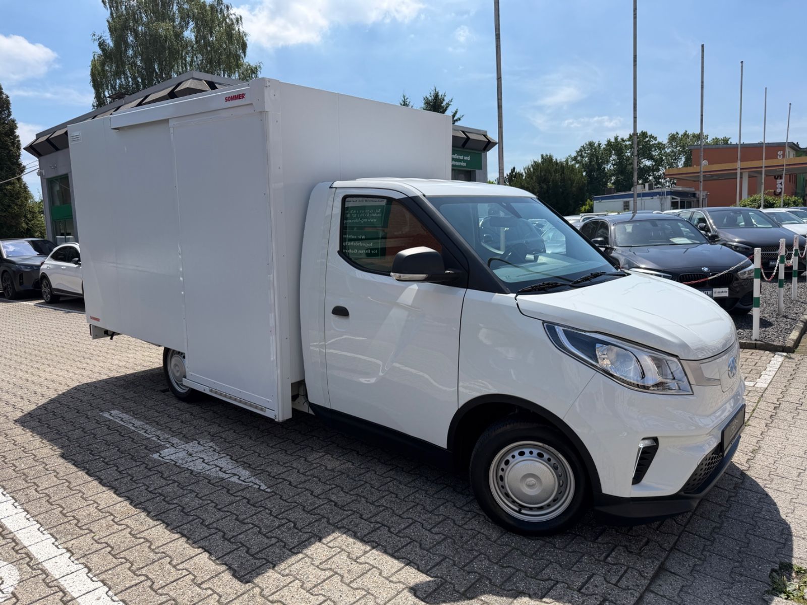 Fahrzeugabbildung Maxus eDeliver3 Lieferwagen DHL/POST ETC KAMERA