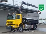 Mercedes-Benz Axor 2124 Axor 4X4 8m3 Tipper HIAB 122 B-2 HIDUO - Mercedes-Benz 12 t