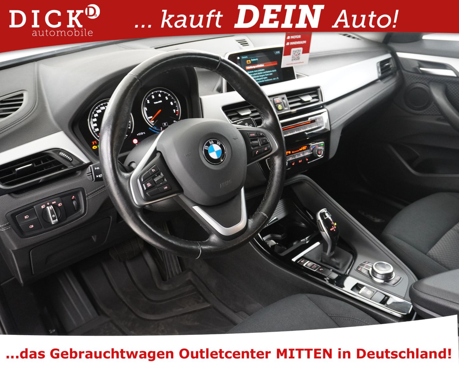 Fahrzeugabbildung BMW X2 sDr 18i DKG Advantag NAVI+LED+SHZ+PARK+TEMP+M