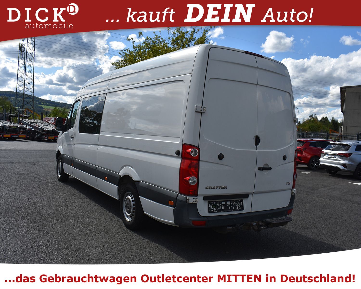 VW Crafter 2.0d 35 Lang L4H3 MIXTO 6S+KLIMA+PDC+AHK - Image 3