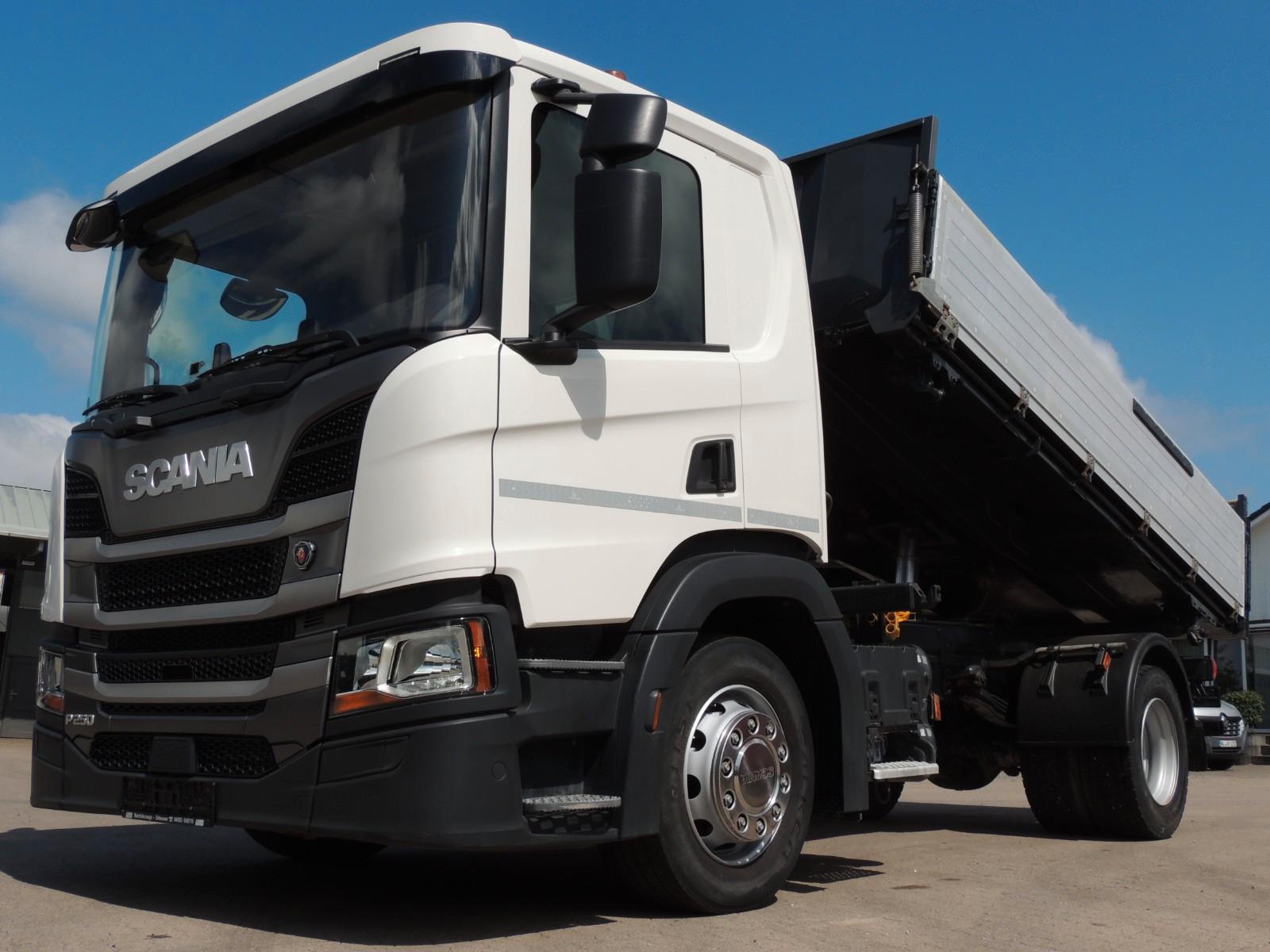 Scania P 250 Dreiseitenkipper/2 x AHK/Sperre