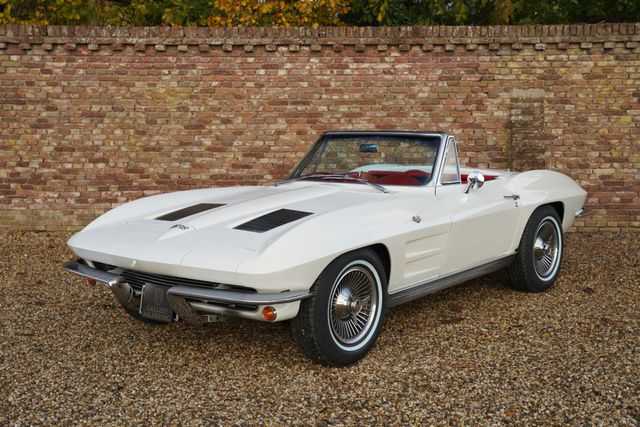 Corvette C2 Sting Ray Convertible Manual, Fantastic colou