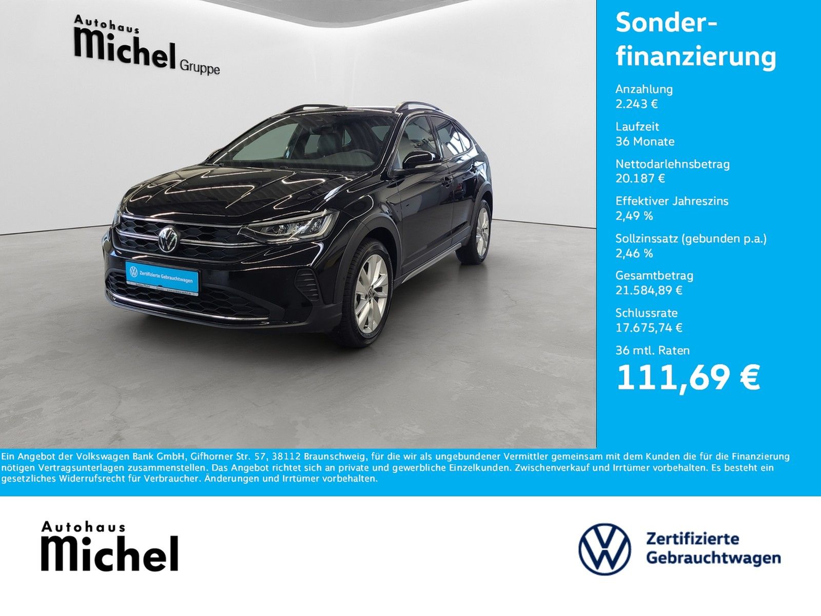Volkswagen Taigo TSI Energy LED ACC Navi AHK Kamera foto 2