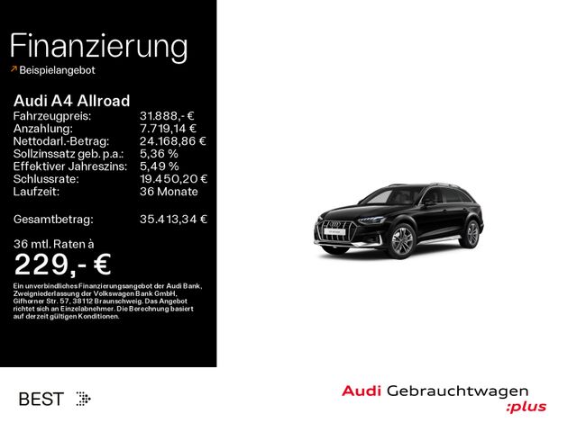 AUDI A4 allroad quattro, HUD, Tour, Pano, Stndhzg