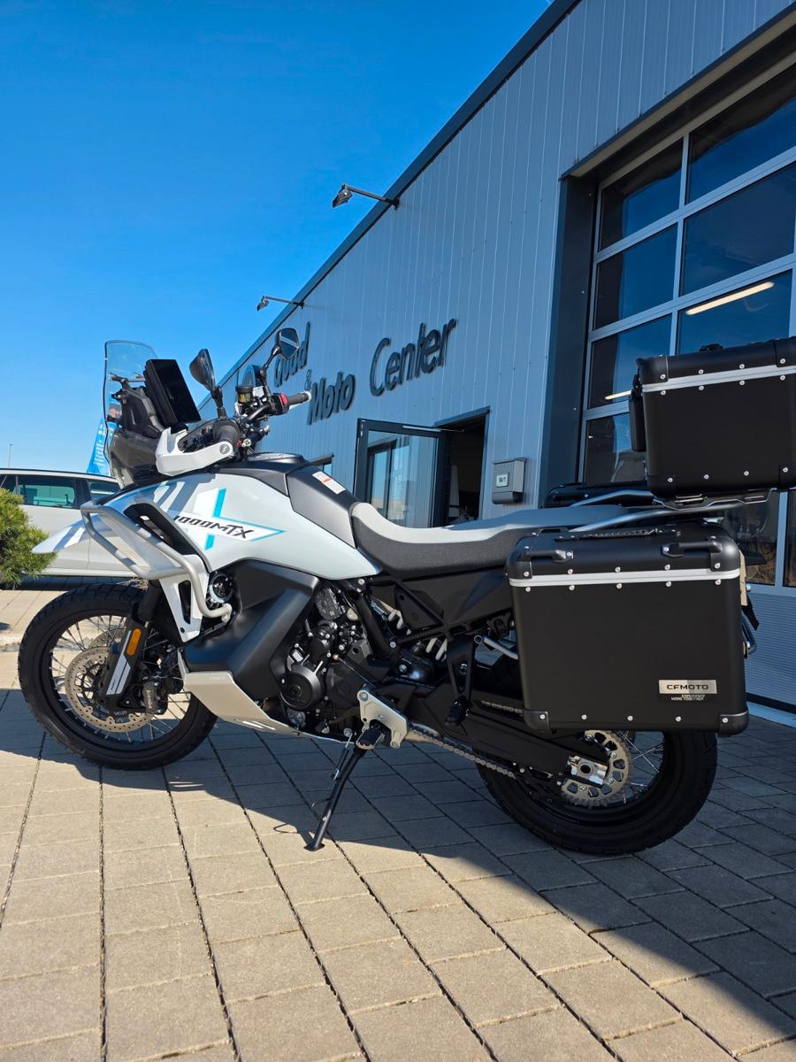 CFMOTO 1000 MT-X inkl. Kofferset, Motorschutz & Bügel