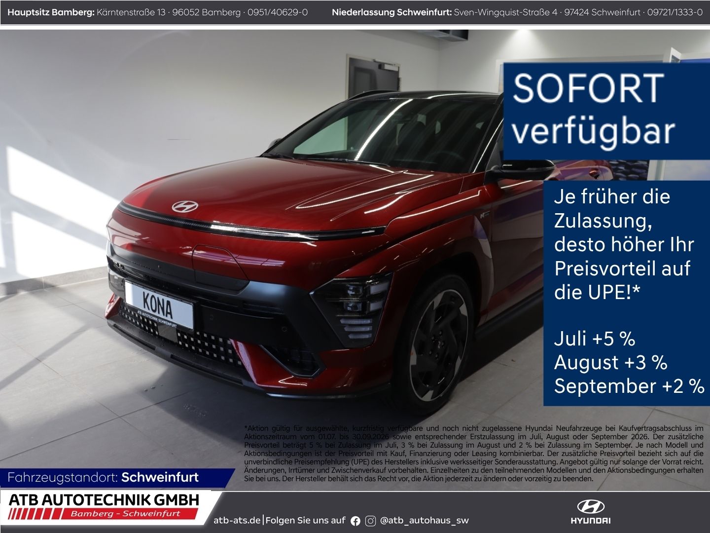 Hyundai KONA Elektro N-Line X 65kWh Sitz-Komfortp., Tech