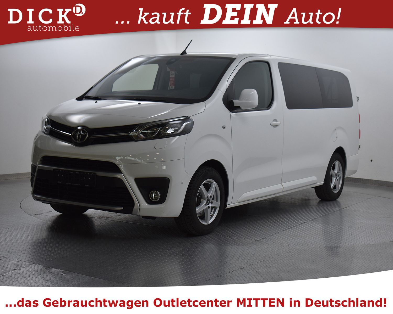 TOYOTA Proace Verso 1.5 D-4D L2 Shuttle 9SI+PDC+TEM+AHK - Image 2