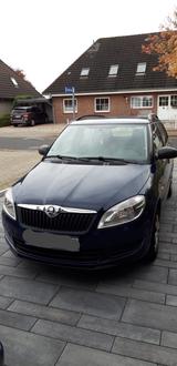 Skoda Fabia 1.4l - Skoda Fabia mit Benzin-Antrieb: Blau, Kombi, 1.4