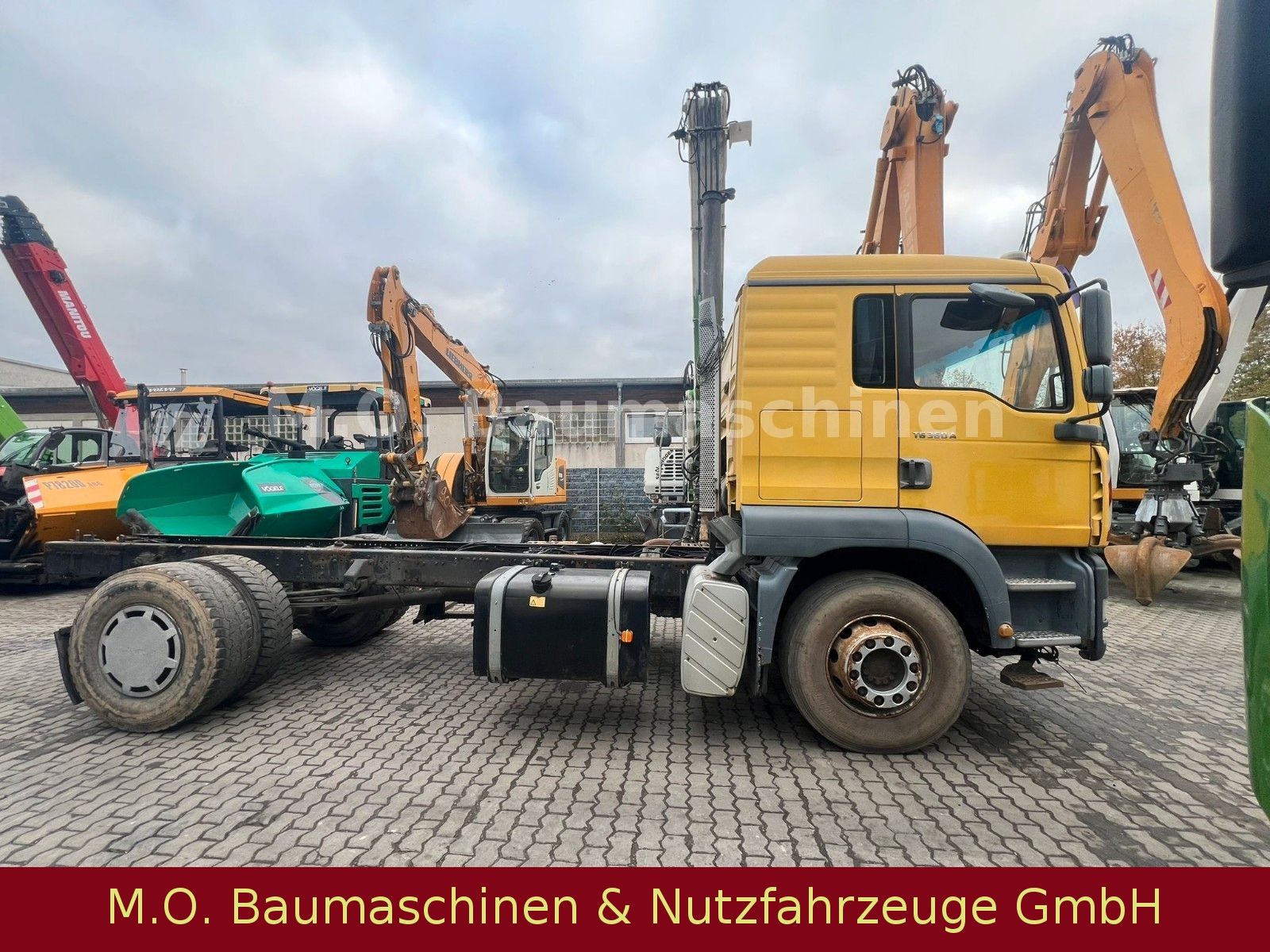 Fahrzeugabbildung MAN TGA 18.360 / Chassis / AC / Blatt/Blatt