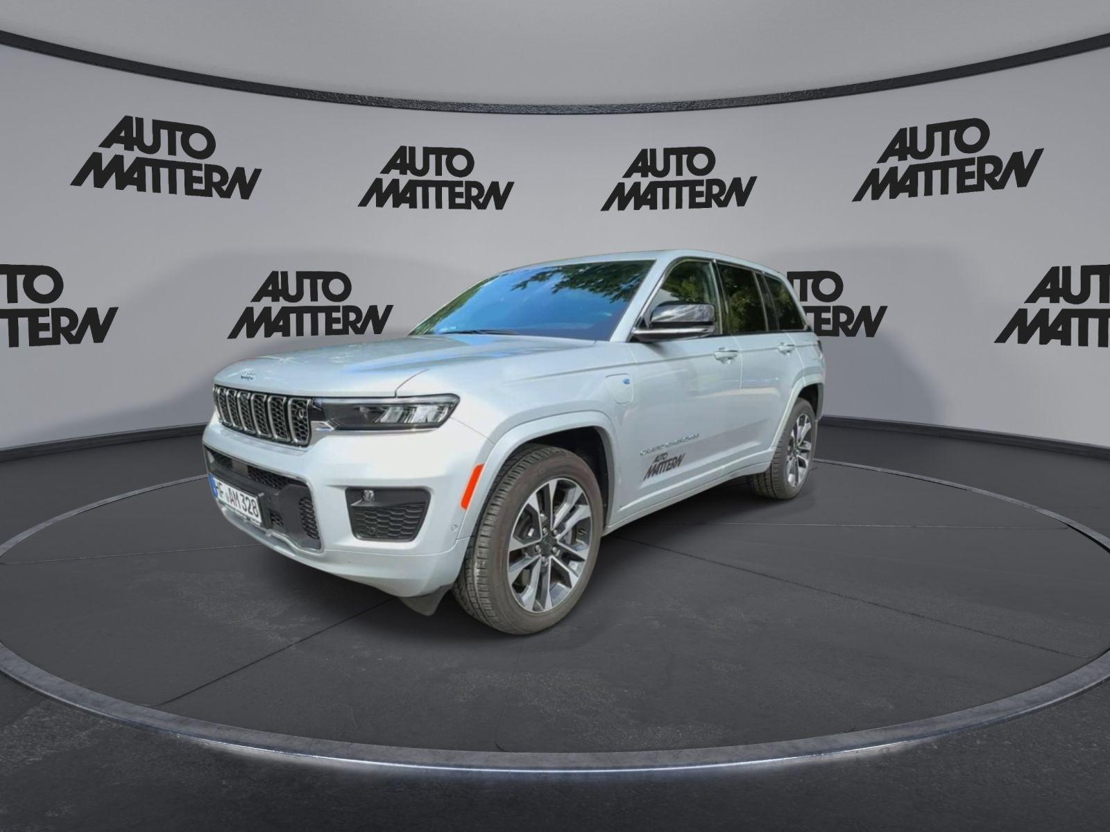 JEEP GRAND CHEROKEE 2,0T OVERLAND 4XE PLUG-IN 381 CH 4X4 BVA - HAYON ÉLECTRIQUE - TOIT OUVRANT PANORAMIQUE - CAMERA 360