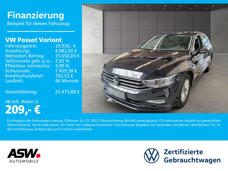 Image of Volkswagen Passat Variant