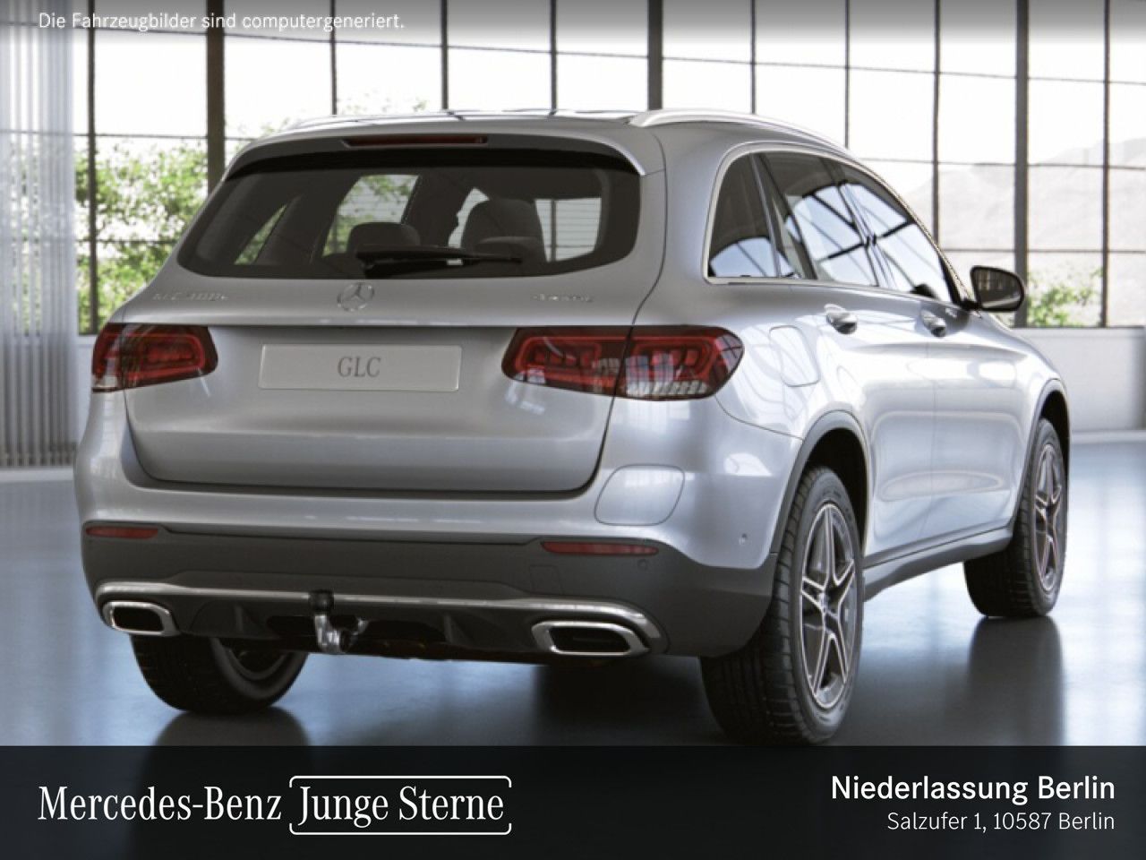 Mercedes-Benz GLC 300 e 4M AMG Dist LED HUD AHK 360° Burm foto 5