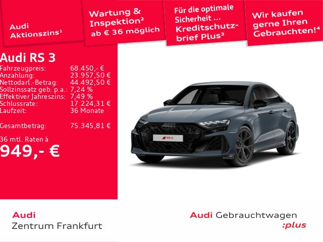 Audi RS3 Limousine quattro S tronic Matrix-LED Navi S