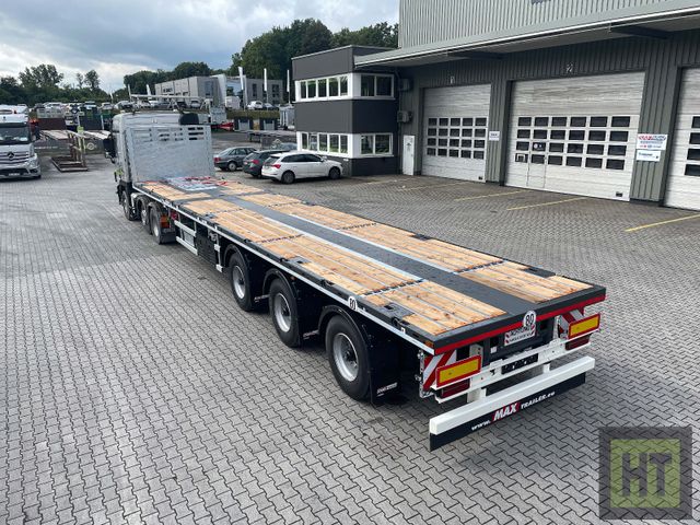 Faymonville MAX Trailer 3-Achs-Doppeltele-Plateau zwangsgel.