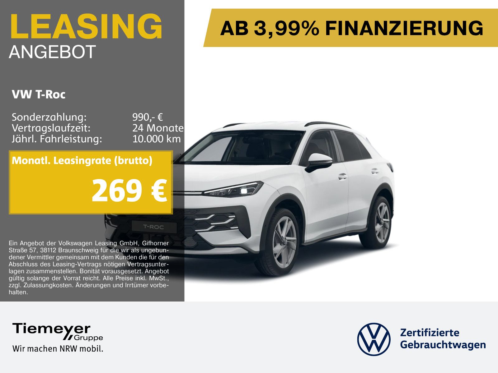 Volkswagen T-Roc 1.5 eTSI DSG LIFE LM18 LED NAVI KAMERA foto 1