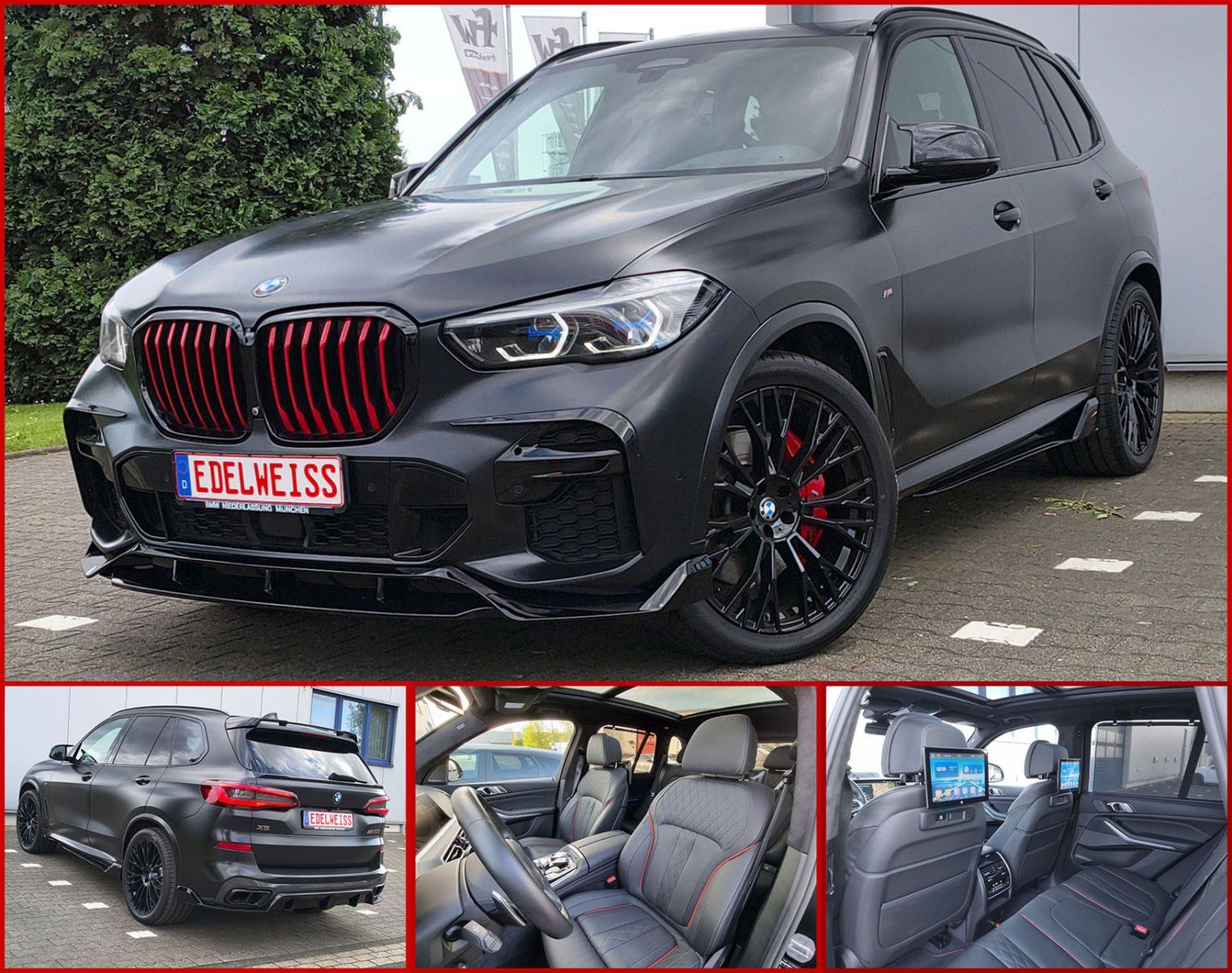 BMW X5 M50i "BLACK VERMILION EDITION" 1 of 500