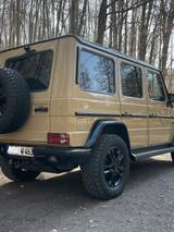 Mercedes-Benz G 500, sand/schw, Exkl., Pro - gebrauchte Mercedes-Benz G 500 aus dem Jahr 2017