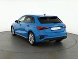 Audi A3 SB 30 TFSI S-tronic S line LED Navi Leder PDC - Audi A3: Blau