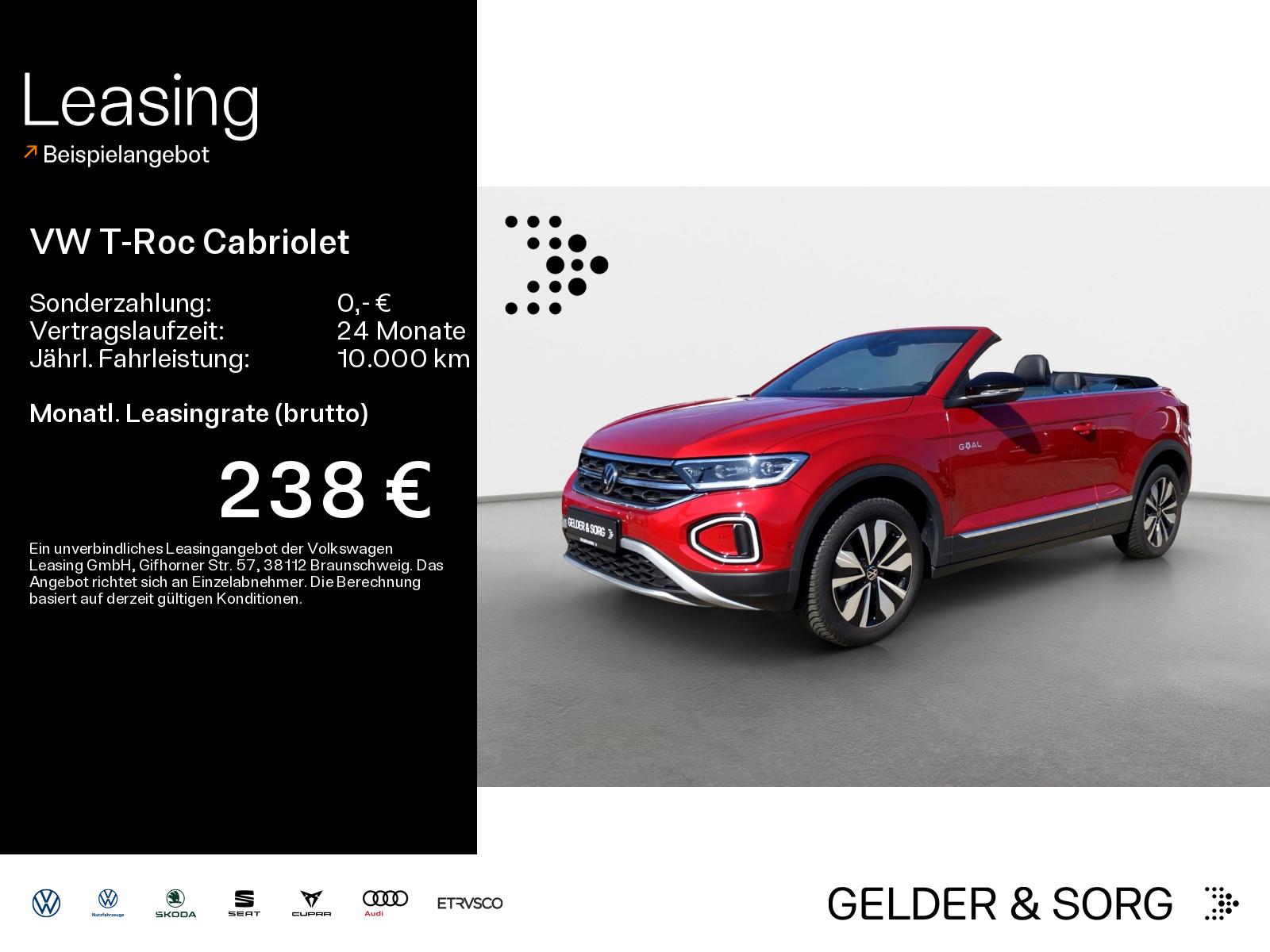 Volkswagen T-Roc Cabriolet TSI Goal*RFK*LED*ACC*Digital
