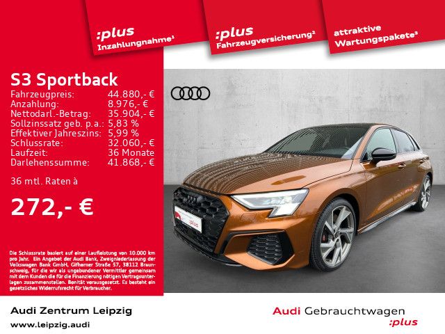 Audi S3 Sportback TFSI *Matrix*HuD*Pano*B&O*