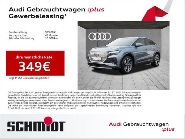 Audi Q4 Sportback e-tron 40 Advanced LM20 Navi+ Sport