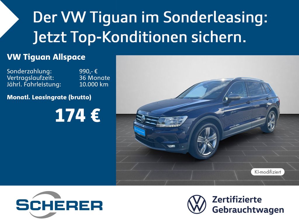 Volkswagen Tiguan Allspace 1,5 TSI NAVI/LED/RFK/PDC/Sitzhei