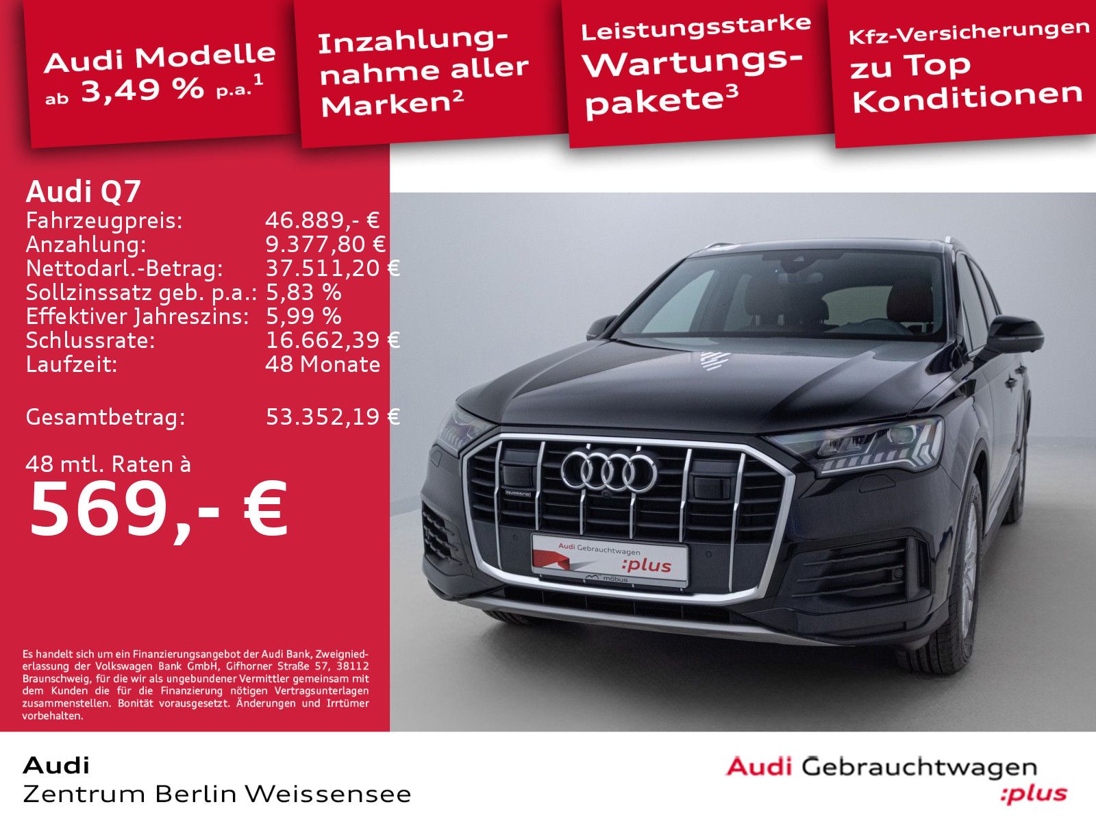 Audi Q7 45 TDI QUA*MATRIX*B&O*MASSAGE*PANO*360*ACC*DV foto 2