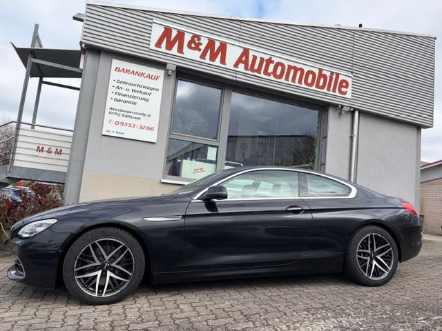 BMW 640d Coupe xDrive LEDER-beige+PANO+360°+LED+EU6