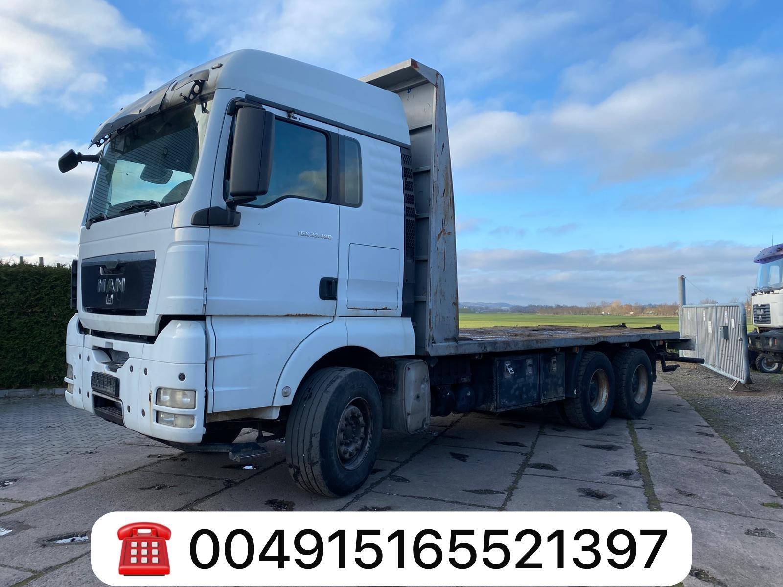 MAN TGX26.480-Blattfederung-manuell-Retarder-long ch