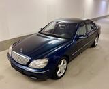 Mercedes-Benz S600L W220 V12 - 1. Hand - TÜV Neu - Scheckheft- - blaue Mercedes-Benz S 600