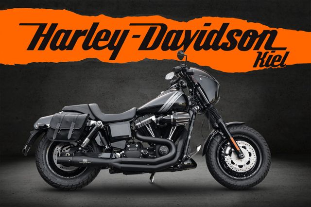 Harley-Davidson DYNA FAT BOB FXDF 103 CUI - Red Thunder Auspuff